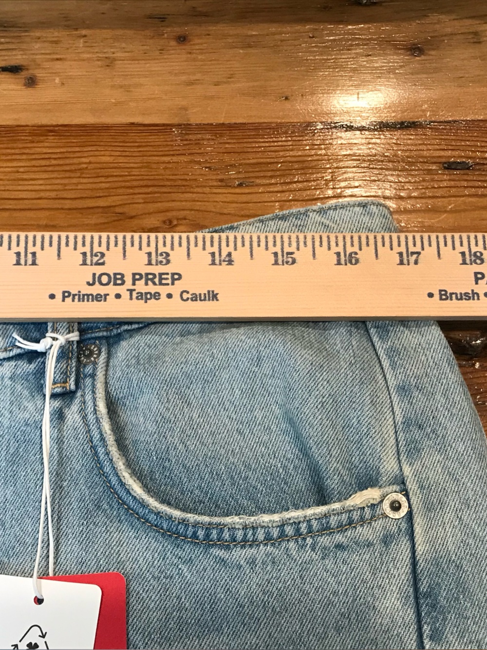 Lucky Brand Distressed High Rise Barrel-Leg Jeans •        Size 10/30 NWT - Picture 9 of 11